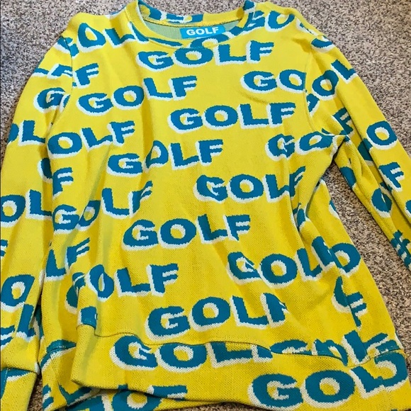 Golf Wang | Sweaters | Yellow Blue 
